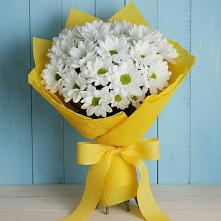 Букет цветов из:  Хризантемы в Остров