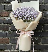 Букет цветов из:  Гипсофила в Остров
