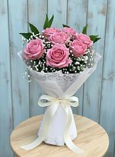 Букет цветов из:  Розы в Остров