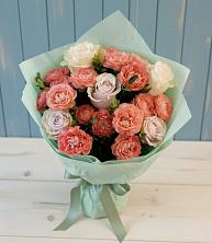 Букет цветов из:  Розы в Остров