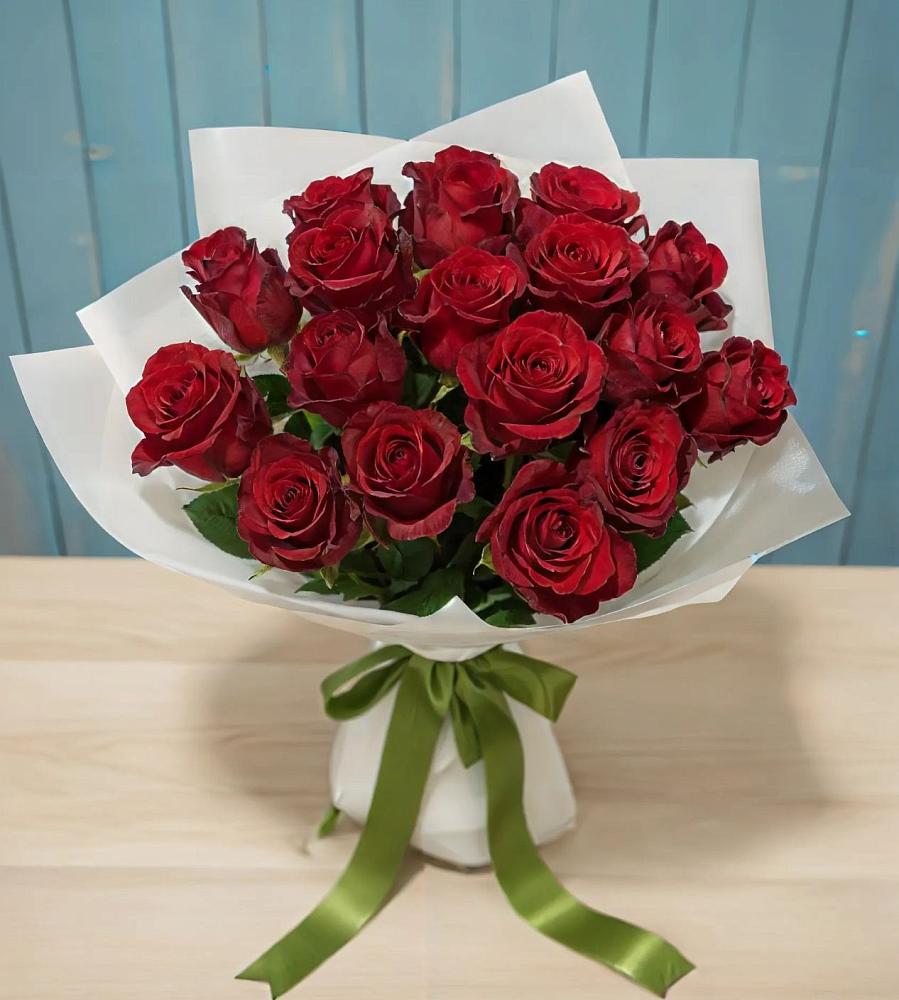 Букет Красные розы в Остров