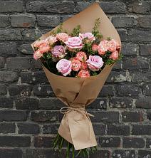 Букет цветов из:  Розы в Остров
