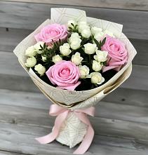 Букет цветов из:  Розы в Остров