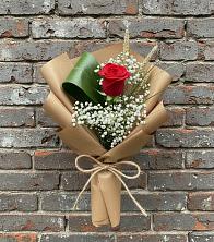 Букет цветов из:  Розы в Остров