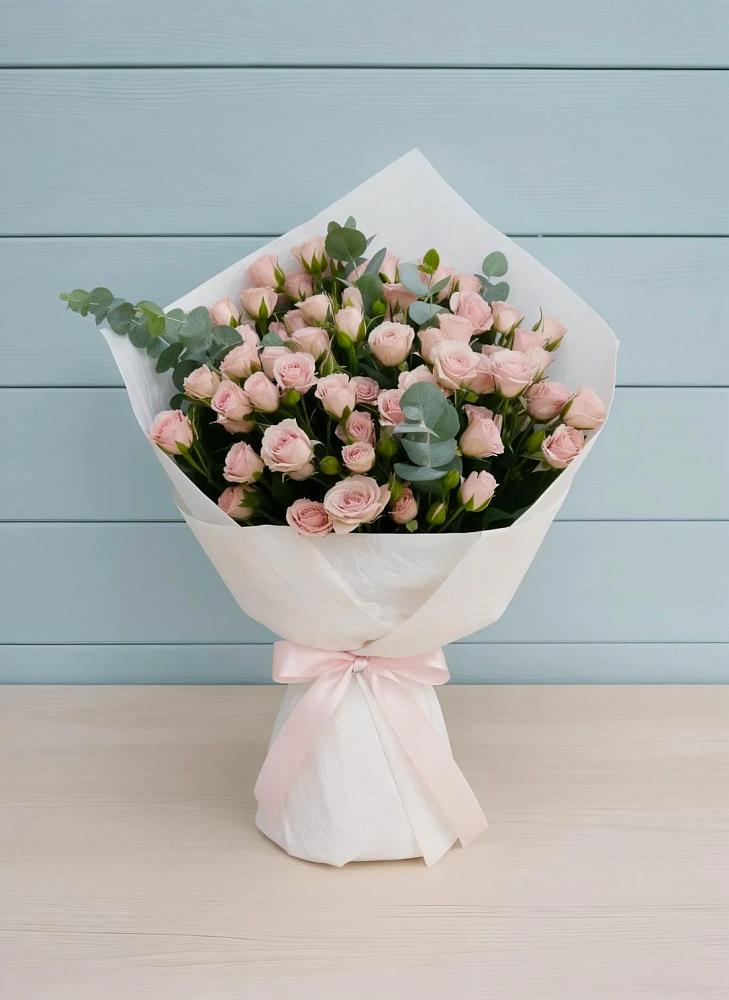 Букет цветов из: Розы в Остров