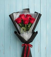 Букет цветов из:  Розы в Остров