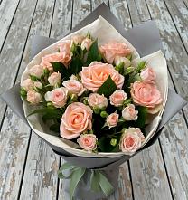 Букет цветов из:  Розы в Остров