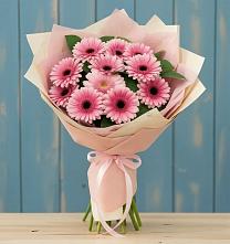 Букет цветов из:  Герберы в Остров